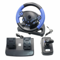 RacingMaster 4 в 1  кермо з педалями та коробкою передач для PC,PS4,PS3,Android Phone, повний гоночний симулятор
